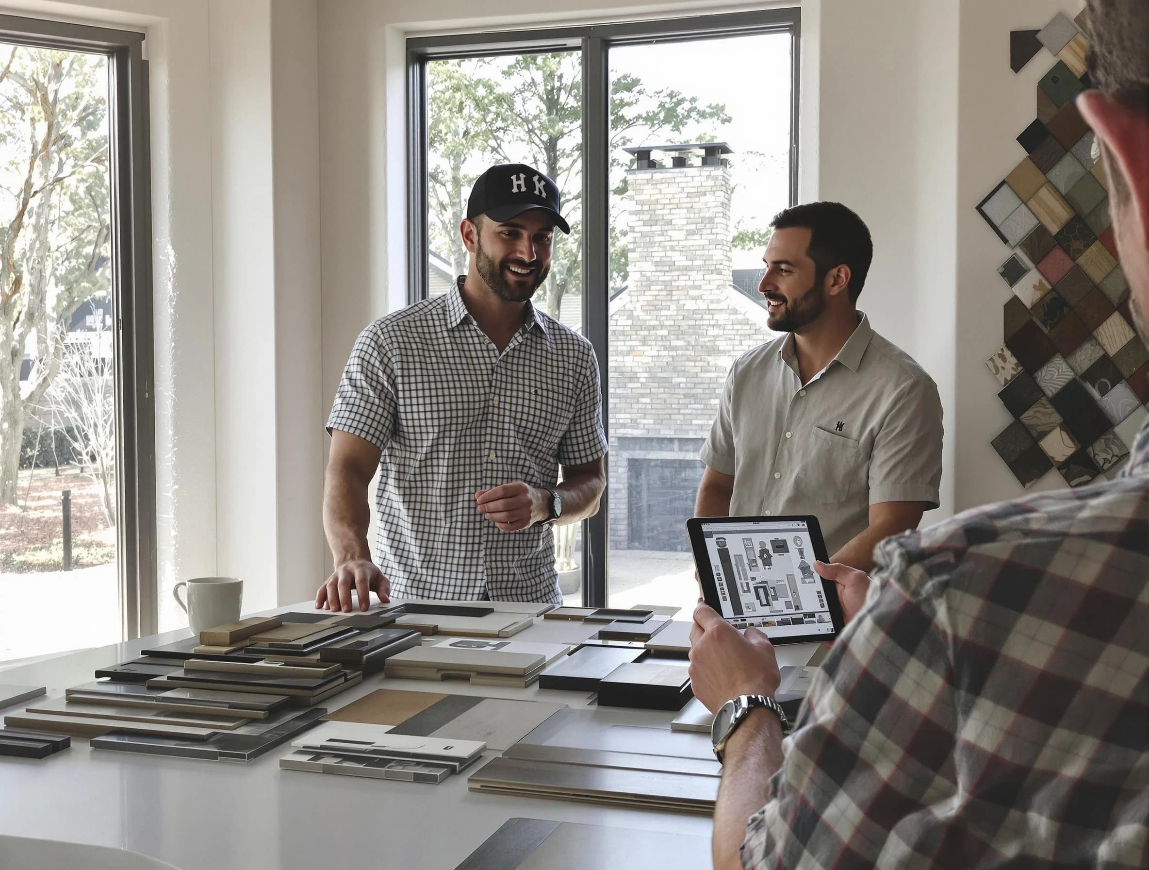 Union City Chimney Sweep remodeling a chimney and fireplace in Union City, NJ