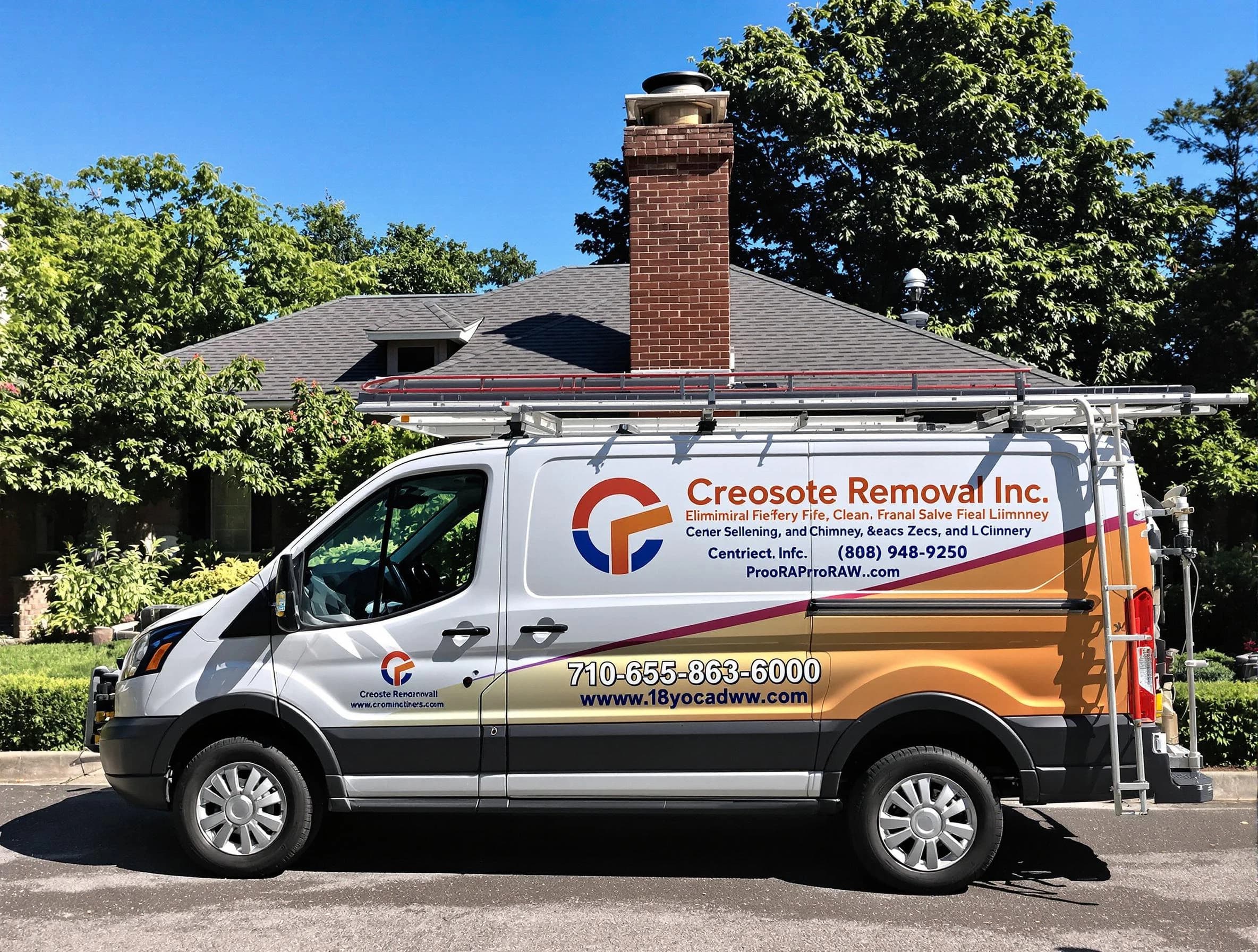 Union City Chimney Sweep technician removing creosote safely in Union City, NJ