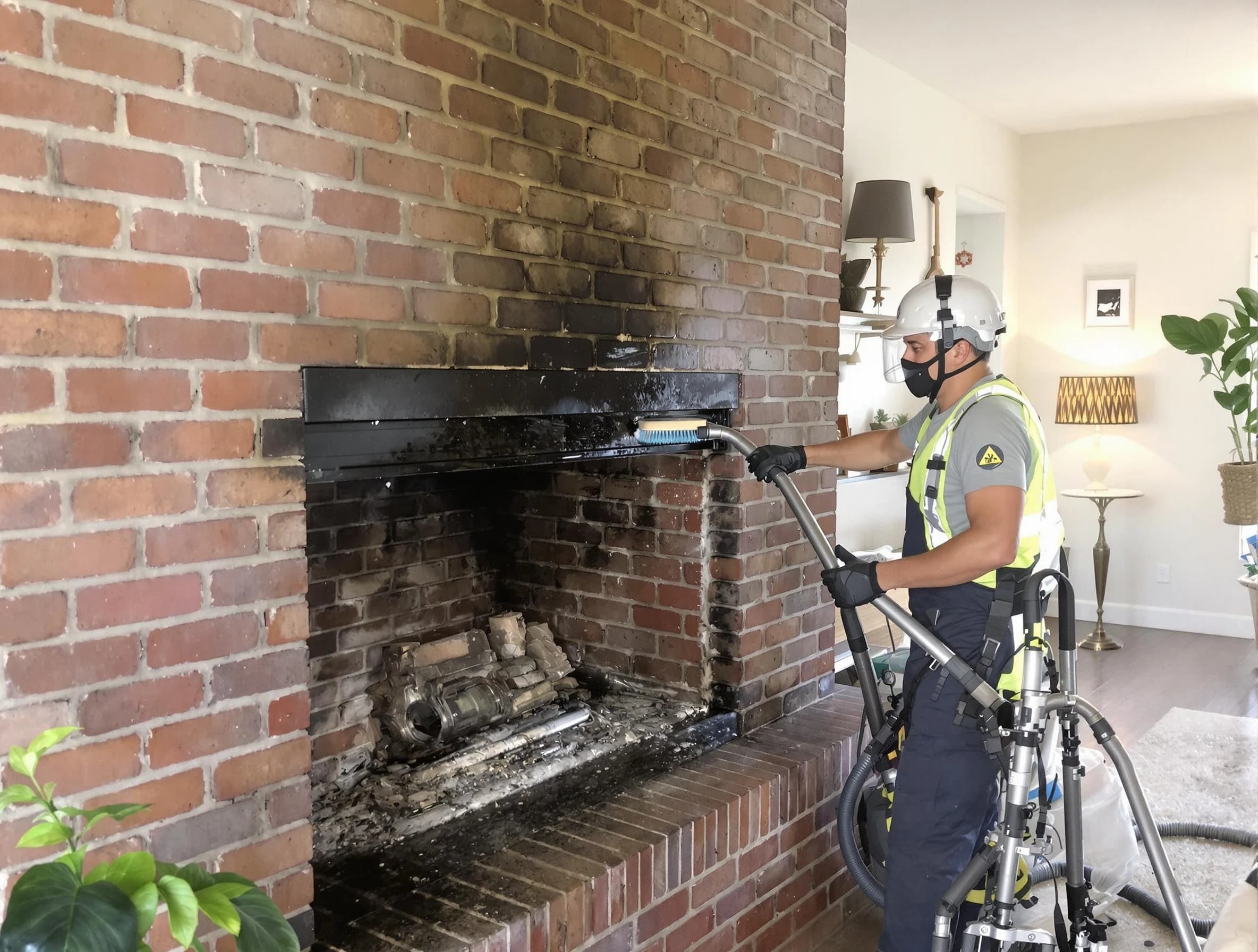 Union City Chimney Sweep providing fireplace cleaning services in Union City, NJ