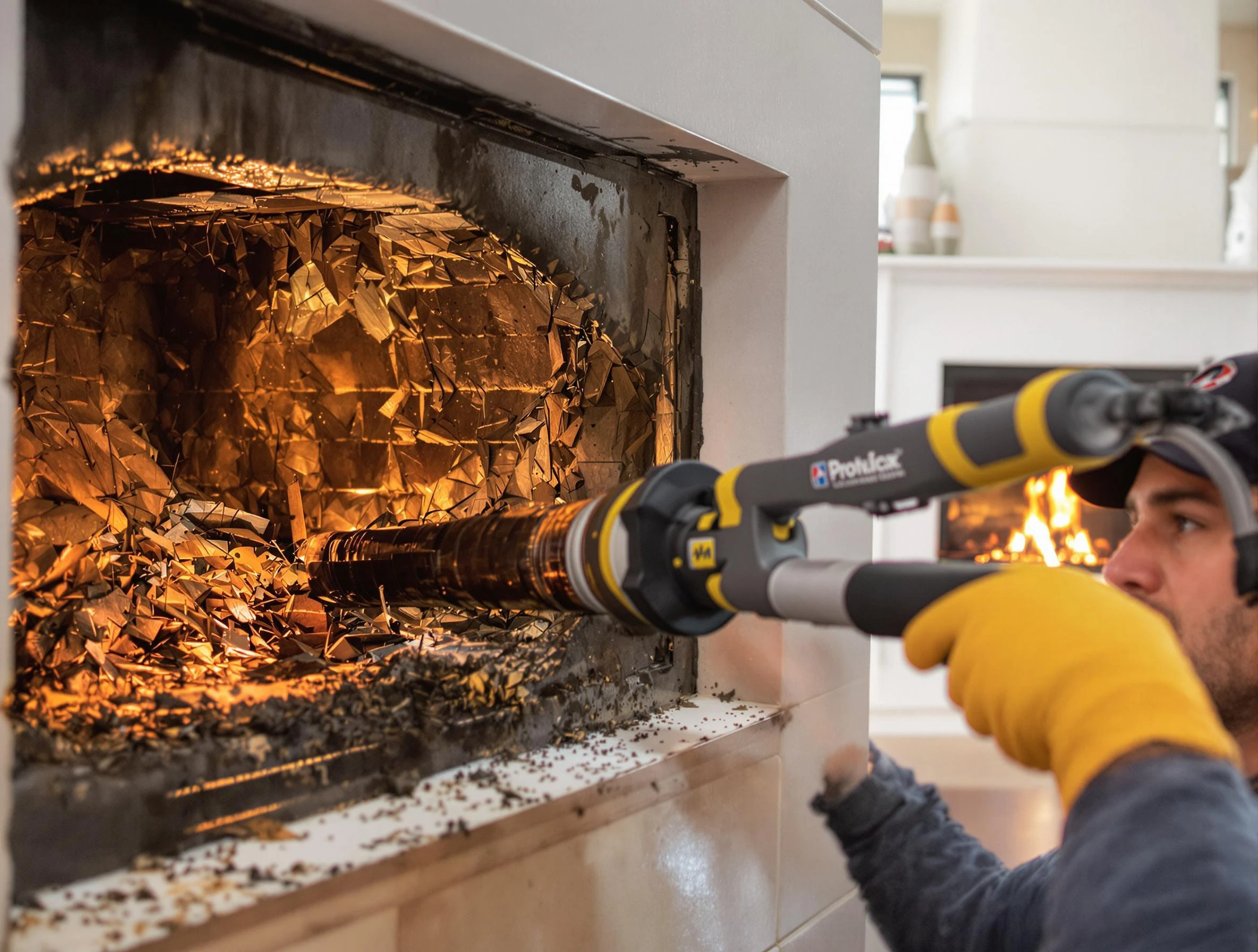 Professional chimney cleaning by Union City Chimney Sweep in Union City, NJ