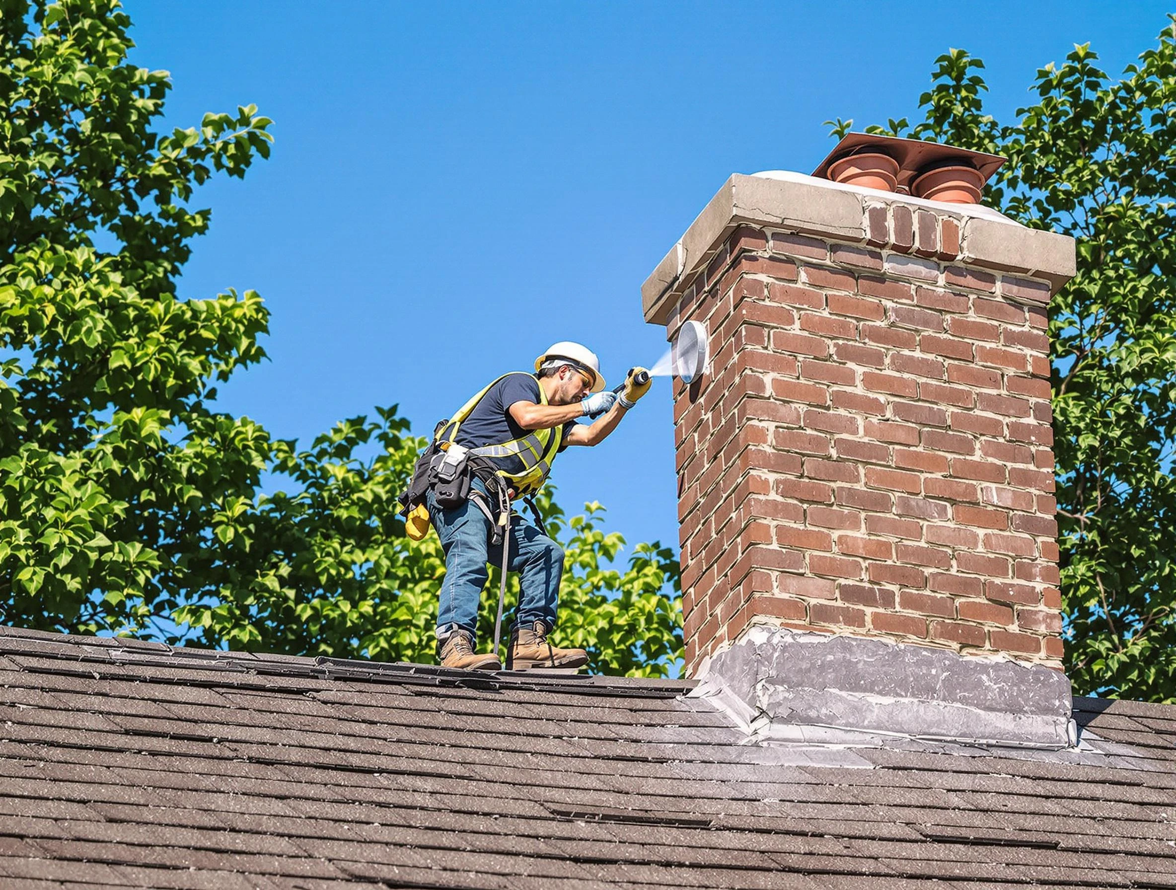 Union City Chimney Sweep performing an inspection with advanced tools in Union City, NJ