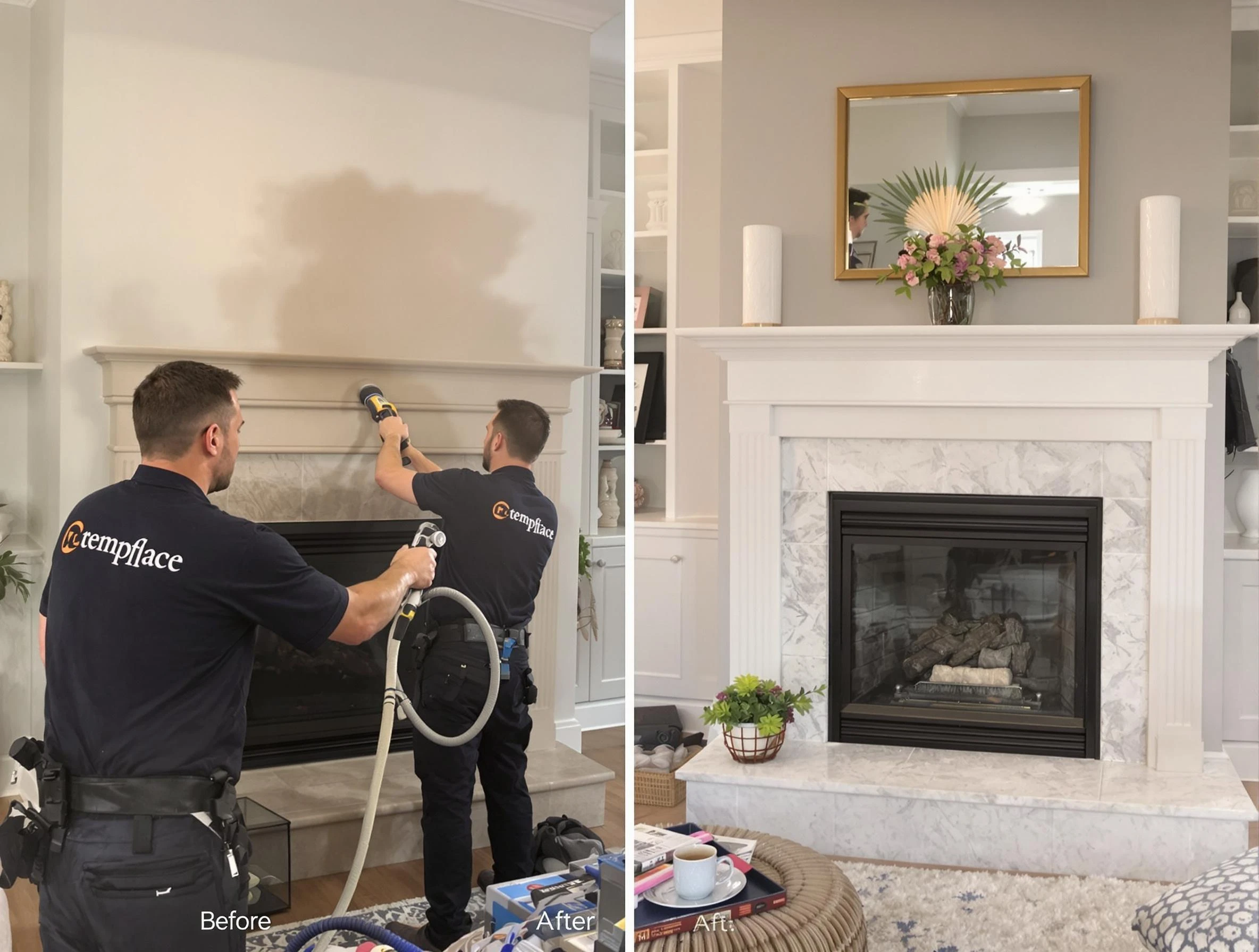 Professional soot removal by Union City Chimney Sweep team in Union City, NJ
